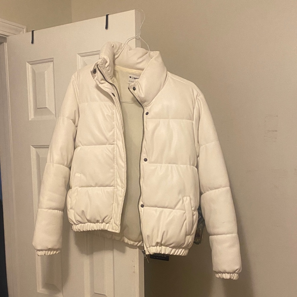 White Puffer Jacket